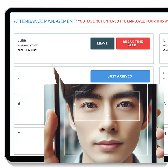 Face Attendance - BrandK POS