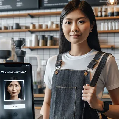 BrandK POS support to Face Recognition Clock-in/Clock-out