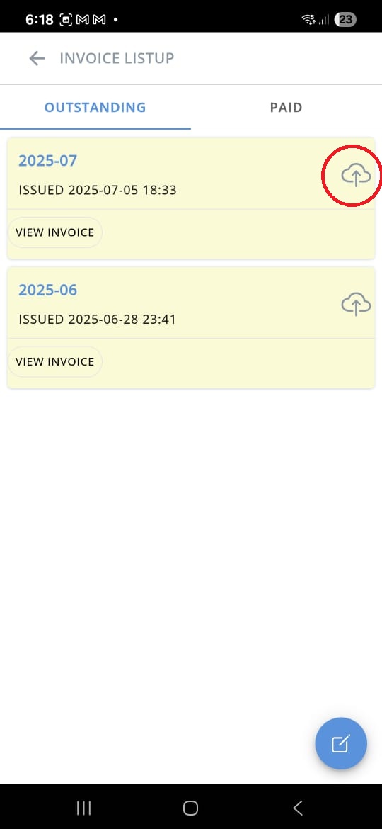 upload receipt
